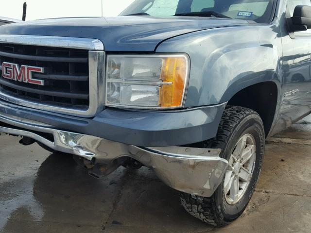 3GTRCVEAXAG293917 - 2010 GMC SIERRA C15 GREEN photo 9