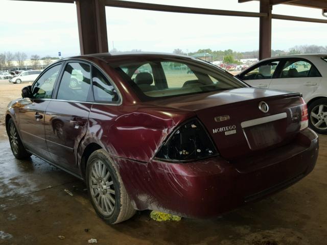 1MEFM421X5G621867 - 2005 MERCURY MONTEGO PR 红色 照片 3