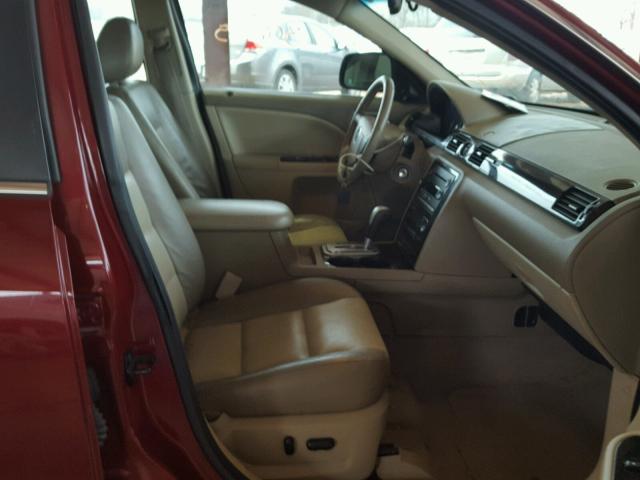 1MEFM421X5G621867 - 2005 MERCURY MONTEGO PR RED photo 5