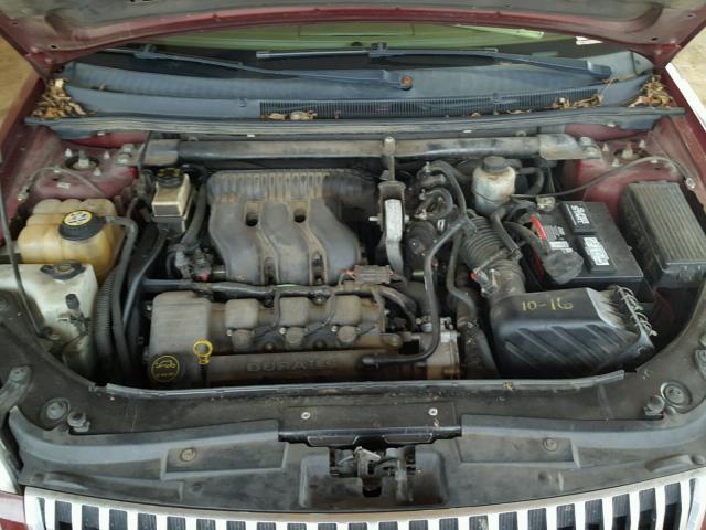 1MEFM421X5G621867 - 2005 MERCURY MONTEGO PR 红色 照片 7