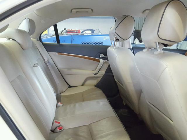 3LNHL2GC4CR809474 - 2012 LINCOLN MKZ WHITE photo 6