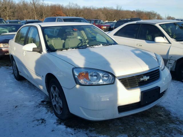 1G1ZT58N68F103632 - 2008 CHEVROLET MALIBU LT WHITE photo 1