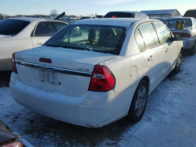 1G1ZT58N68F103632 - 2008 CHEVROLET MALIBU LT WHITE photo 4