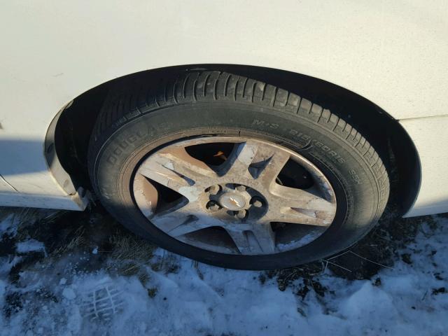 1G1ZT58N68F103632 - 2008 CHEVROLET MALIBU LT WHITE photo 9