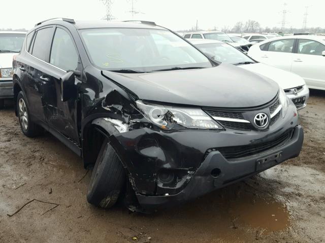 2T3BFREV1DW009212 - 2013 TOYOTA RAV4 LE BLACK photo 1