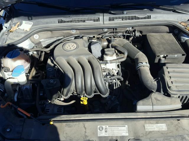 3VW2K7AJ1EM332646 - 2014 VOLKSWAGEN JETTA BASE CHARCOAL photo 7