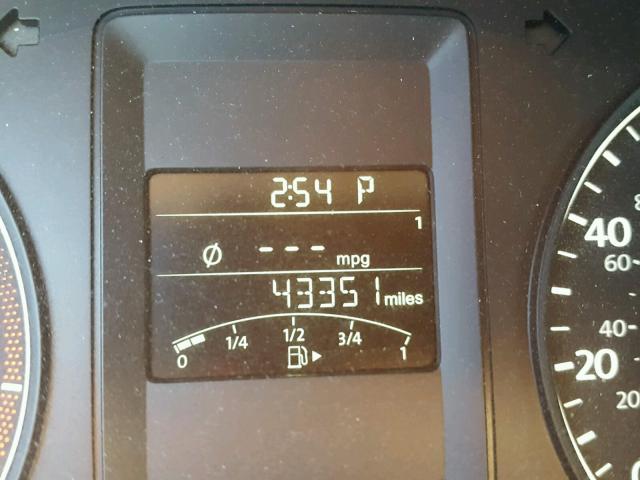 3VW2K7AJ1EM332646 - 2014 VOLKSWAGEN JETTA BASE CHARCOAL photo 8