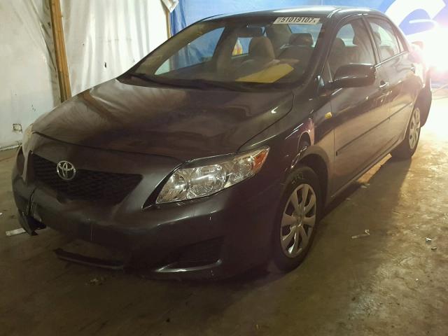 JTDBL40E49J025624 - 2009 TOYOTA COROLLA BA CHARCOAL photo 2