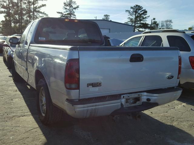 1FTRX17L03NB41666 - 2003 FORD F150 SILVER photo 3