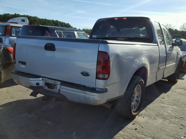 1FTRX17L03NB41666 - 2003 FORD F150 SILVER photo 4