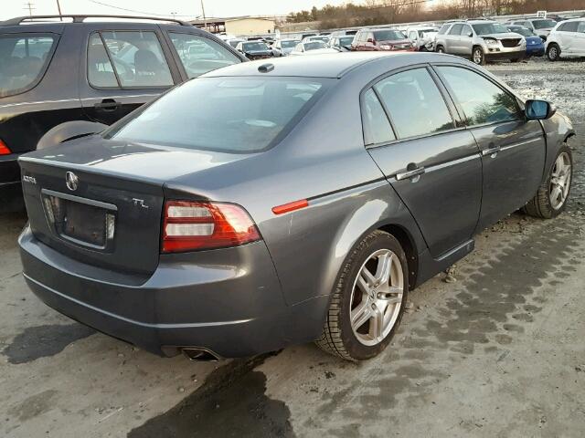 19UUA66258A055836 - 2008 ACURA TL GRAY photo 4