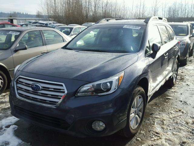 4S4BSACC2H3423666 - 2017 SUBARU OUTBACK 2. BLUE photo 2