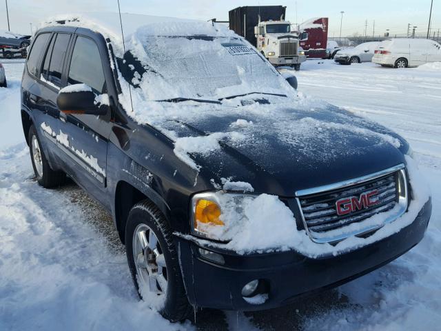 1GKDT13S942128697 - 2004 GMC ENVOY BLACK photo 1