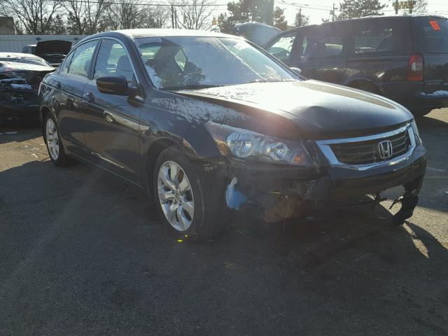 1HGCP26738A081219 - 2008 HONDA ACCORD EX BLACK photo 1