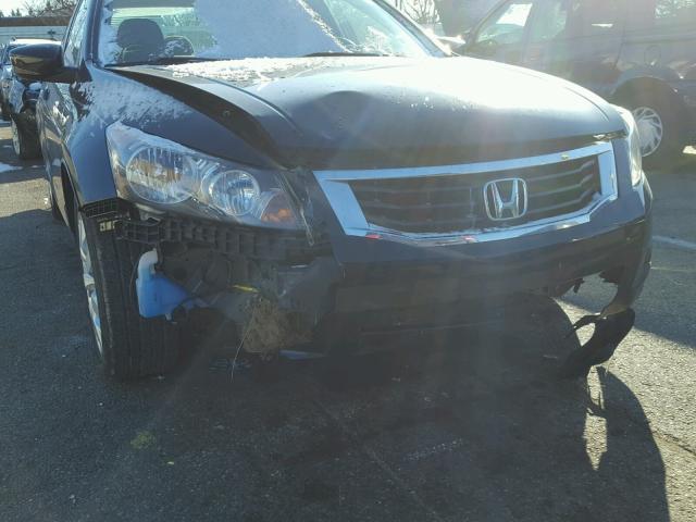 1HGCP26738A081219 - 2008 HONDA ACCORD EX BLACK photo 9