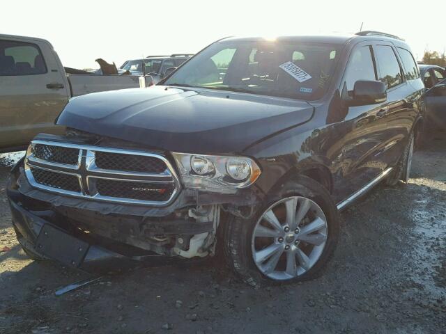 1C4SDHDT0CC361280 - 2012 DODGE DURANGO CR BLUE photo 2