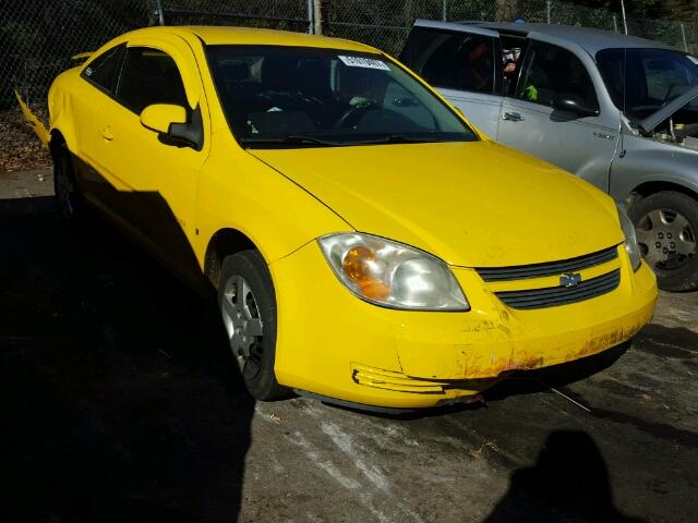 1G1AL18F187139348 - 2008 CHEVROLET COBALT LT YELLOW photo 1