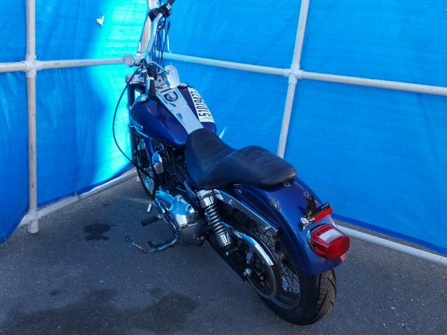 1HD1GV418AC323758 - 2010 HARLEY-DAVIDSON FXDC BLUE photo 3