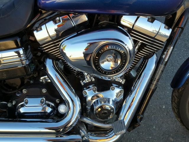 1HD1GV418AC323758 - 2010 HARLEY-DAVIDSON FXDC BLUE photo 7