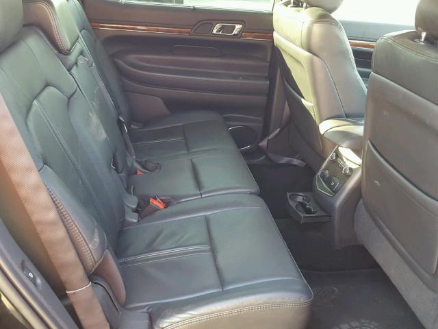 2LMHJ5AT3DBL57280 - 2013 LINCOLN MKT BLACK photo 6