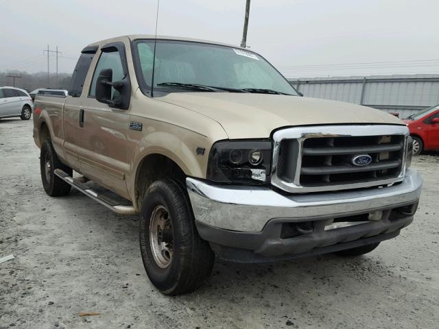 3FTNX21S81MA64105 - 2001 FORD F250 SUPER GOLD photo 1