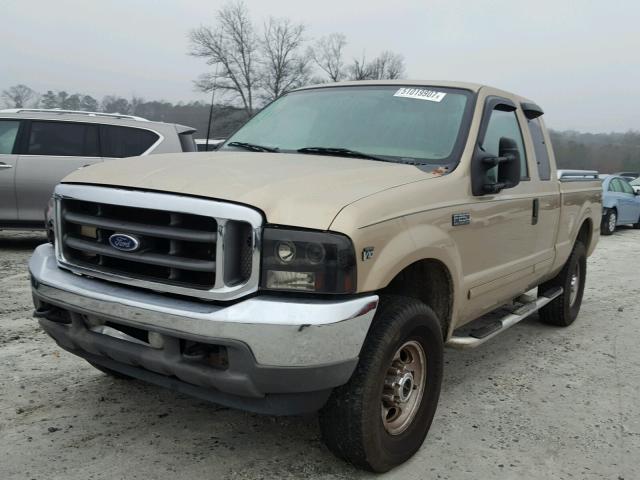 3FTNX21S81MA64105 - 2001 FORD F250 SUPER GOLD photo 2