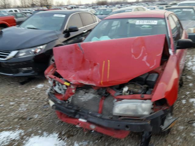 JA3AY26C51U038245 - 2001 MITSUBISHI MIRAGE ES RED photo 7