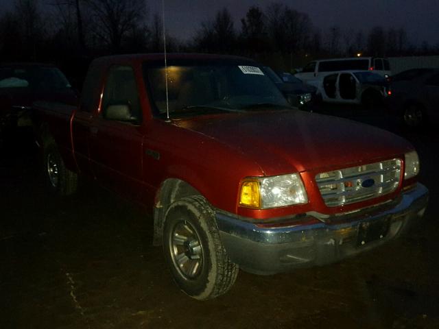 1FTYR44V13TA09055 - 2003 FORD RANGER SUP RED photo 1