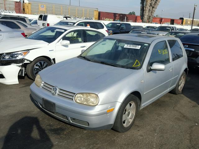 9BWDD21J514023217 - 2001 VOLKSWAGEN GTI GLS SILVER photo 2