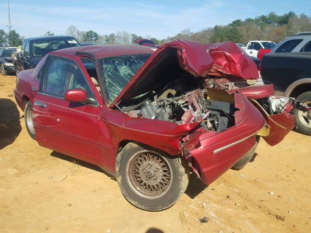 2FAFP74W1XX131081 - 1999 FORD CROWN VICT RED photo 1