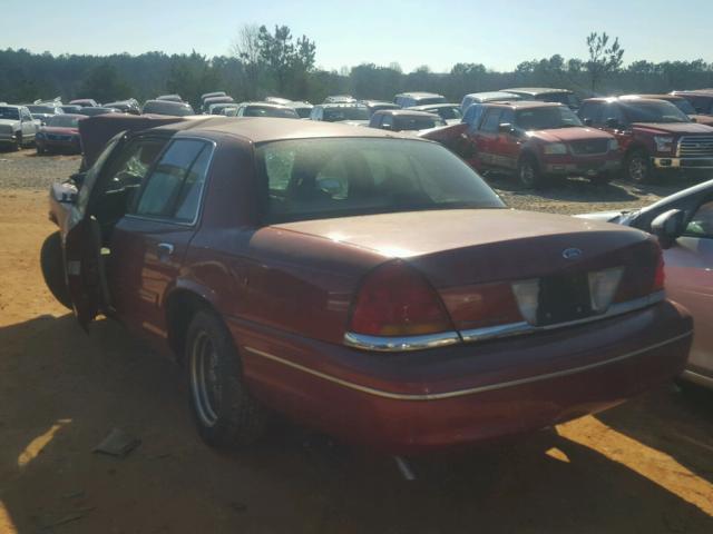 2FAFP74W1XX131081 - 1999 FORD CROWN VICT RED photo 3