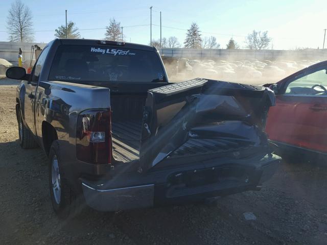 1GCEC14J07Z512238 - 2007 CHEVROLET SILVERADO BROWN photo 3