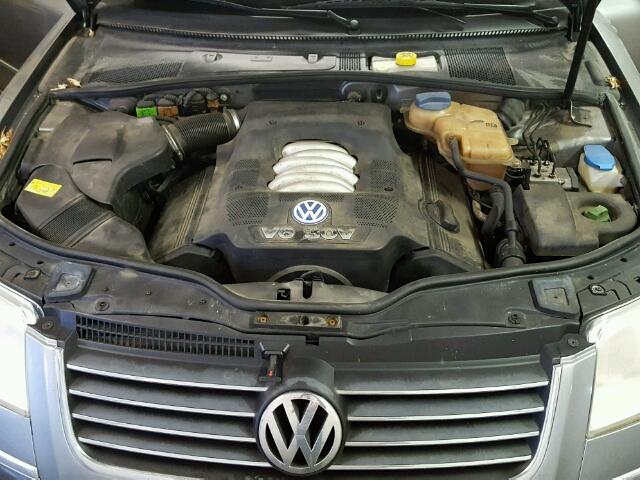 WVWTH63B32P172765 - 2002 VOLKSWAGEN PASSAT GLX 灰色 照片 7