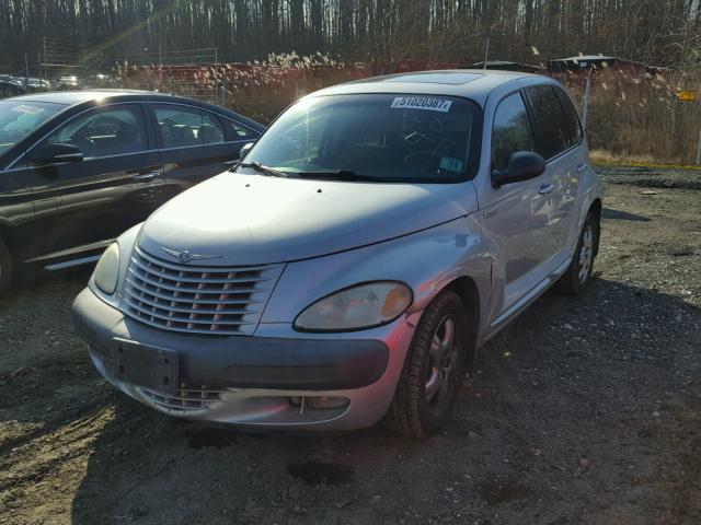 3C8FY4BB01T310161 - 2001 CHRYSLER PT CRUISER SILVER photo 2