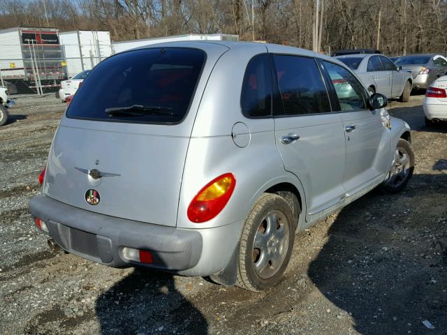 3C8FY4BB01T310161 - 2001 CHRYSLER PT CRUISER SILVER photo 4