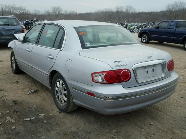 KNALD124465103776 - 2006 KIA AMANTI SILVER photo 3