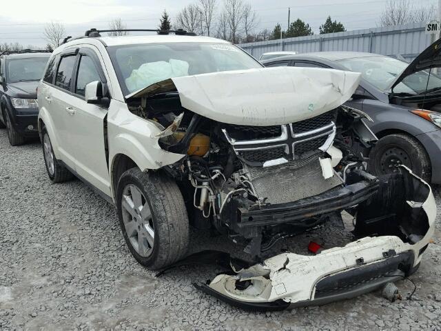 3C4PDCCG8CT299810 - 2012 DODGE JOURNEY SX WHITE photo 1