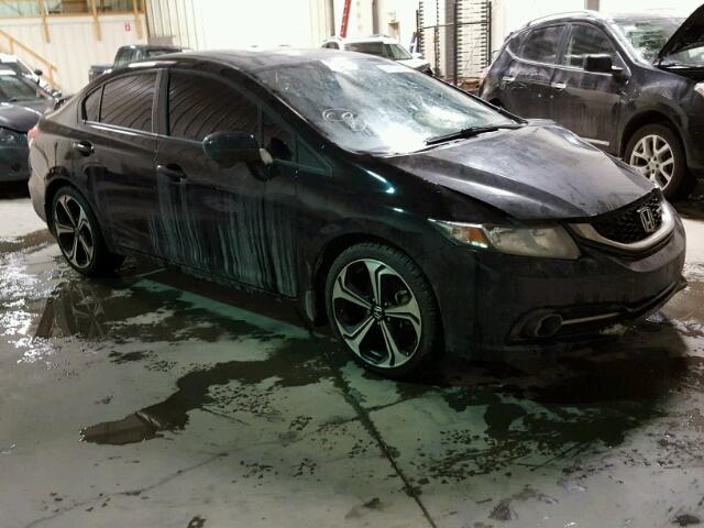 2HGFB6E51EH201129 - 2014 HONDA CIVIC SI BLACK photo 1