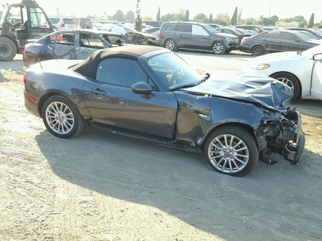 JC1NFAEK1H0103215 - 2017 FIAT 124 SPIDER GRAY photo 9