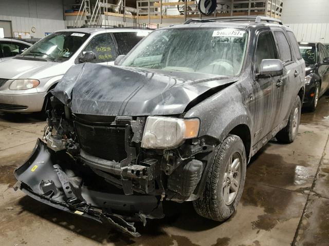 1FMCU59H78KE68715 - 2008 FORD ESCAPE HEV GRAY photo 2