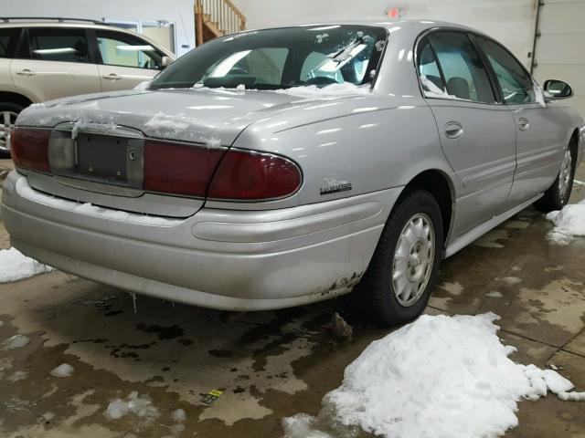 1G4HP54K424193901 - 2002 BUICK LESABRE CU SILVER photo 4