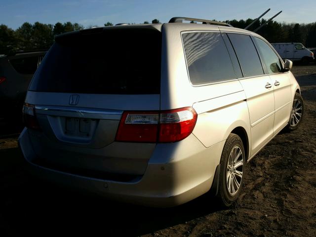 5FNRL38897B020737 - 2007 HONDA ODYSSEY TO SILVER photo 4