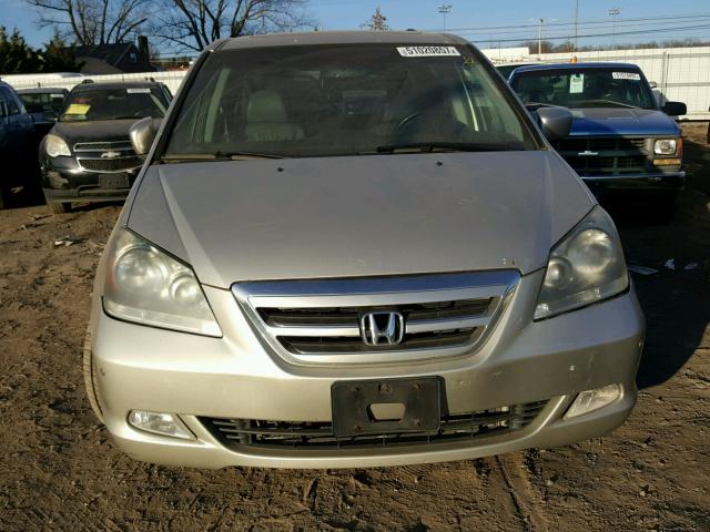 5FNRL38897B020737 - 2007 HONDA ODYSSEY TO SILVER photo 9