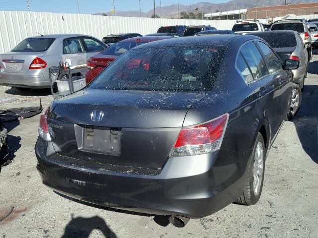 1HGCP267X9A123631 - 2009 HONDA ACCORD EX GRAY photo 4