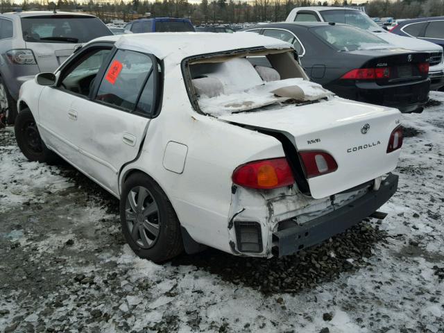 1NXBR18E1WZ077610 - 1998 TOYOTA COROLLA VE WHITE photo 3