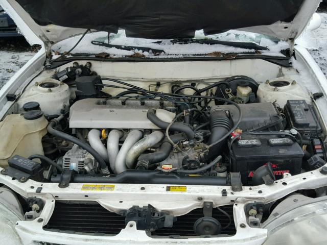 1NXBR18E1WZ077610 - 1998 TOYOTA COROLLA VE WHITE photo 7