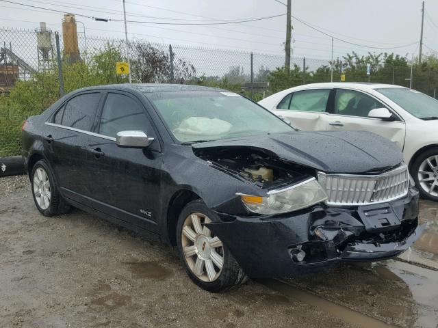 3LNHM28T47R615125 - 2007 LINCOLN MKZ BLACK photo 1