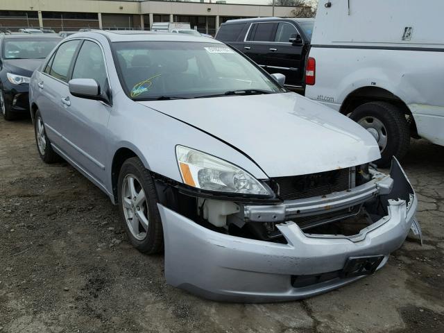 1HGCM56663A006055 - 2003 HONDA ACCORD EX SILVER photo 1