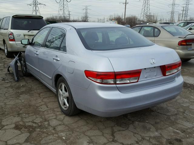 1HGCM56663A006055 - 2003 HONDA ACCORD EX SILVER photo 3