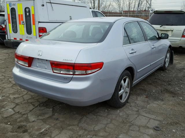 1HGCM56663A006055 - 2003 HONDA ACCORD EX SILVER photo 4